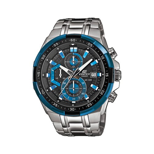 Image of Orologio Casio EFR-539D-1A2VUEF EDIFICE Classic Blue nero e Inox 074