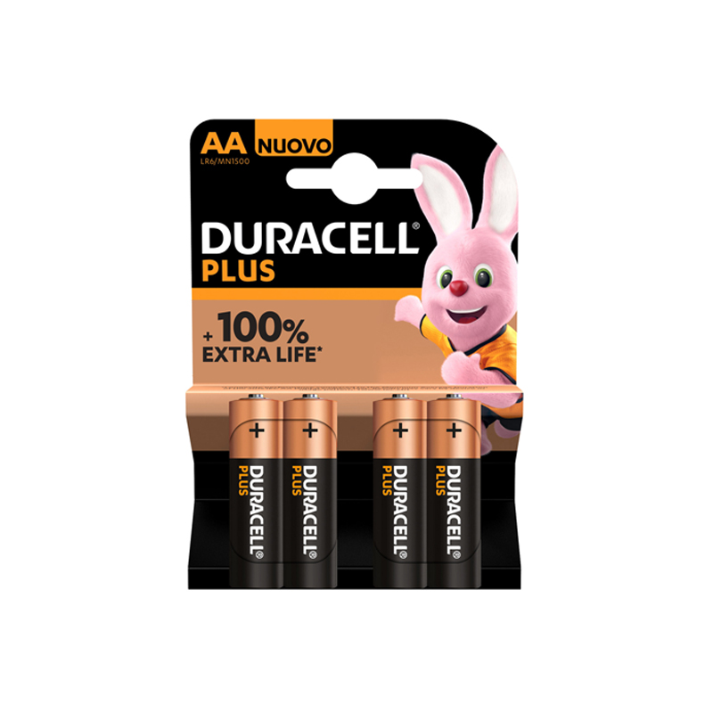 Image of Duracell Plus 100 AA B4 x20 074