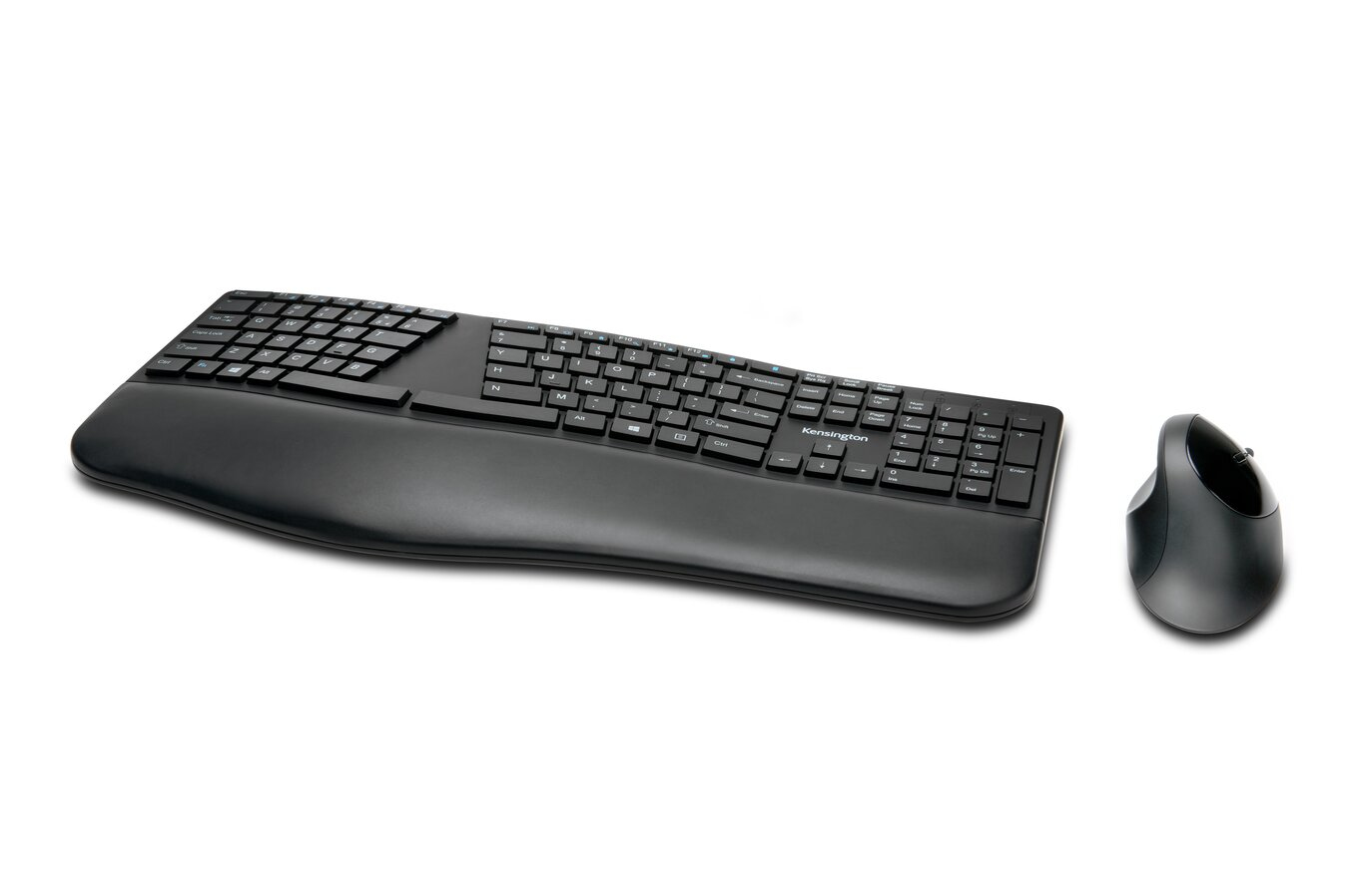 Image of Kensington Pro Fit Ergo tastiera Mouse incluso Universale RF senza fili + Bluetooth QWERTY Inglese UK Nero 074