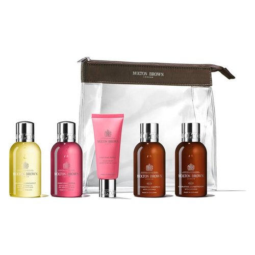 Image of Set bagno Molton Brown The revived voyager body & hair carry-on bag - 074