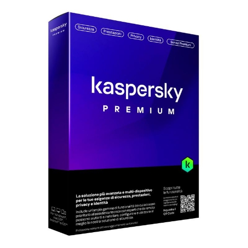 Kaspersky Premium 5 Dispositivi 1 Anno Slim Sierra Bs It