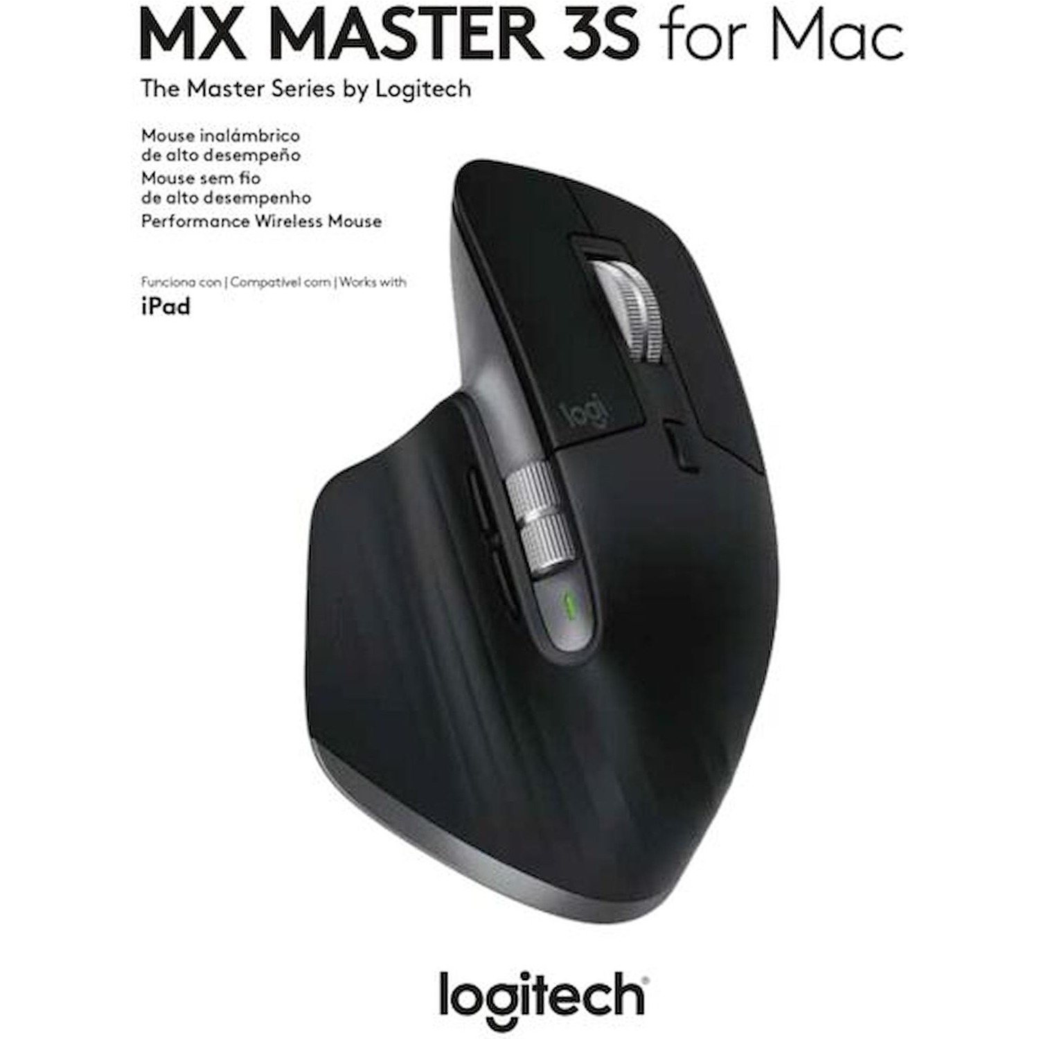 Image of Mouse Logitech MX Master 3S per Mac nero 074