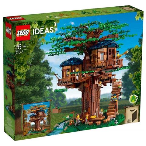 Image of LEGO Ideas 21318 Casa sullAlbero, Modellino da Costruire con Elementi in Plastica PE, con 3 Casette e Minifigure 074