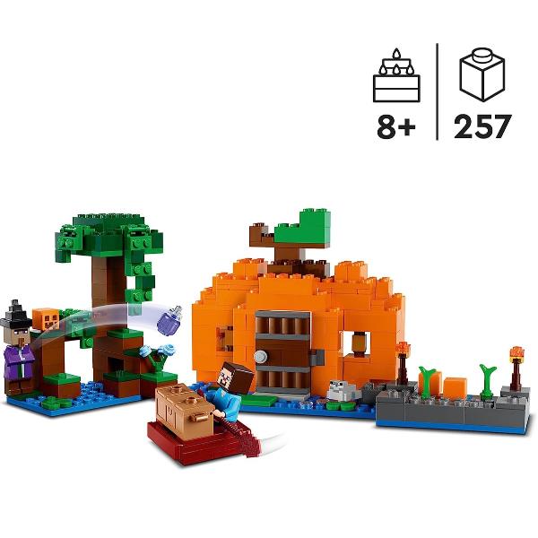 Image of LEGO Minecraft (21248). La fattoria delle zucche 074