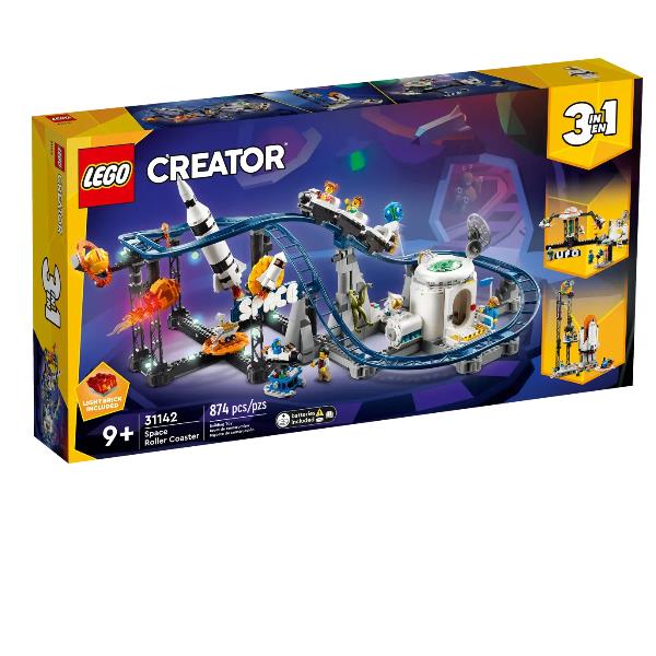 Image of LEGO Creator (31142). Montagne Russe spaziali 074