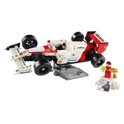 Image of McLaren MP4/4 e Ayrton Senna LEGO 10330 ICONS 074