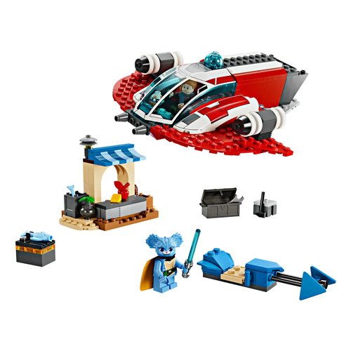 Image of Costruzioni LEGO 75384 STAR WARS The Crimson Firehawk 074