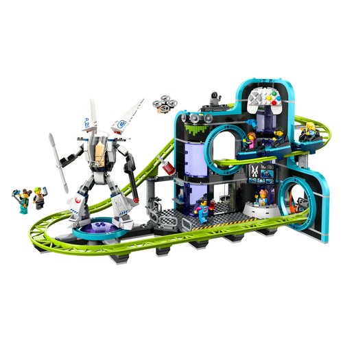 Image of Montagne russe di Robot World LEGO 60421 MY CITY 074