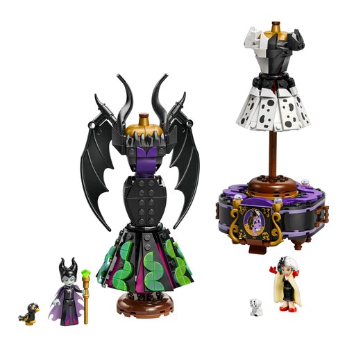 Image of Abiti di Malefica e Crudelia De Mon LEGO 43262 DISNEY PRINCESS 074