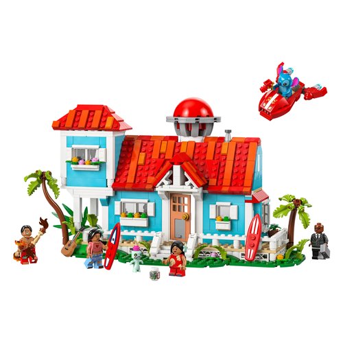 Image of Casa sulla spiaggia di Lilo e Stitch LEGO 43268 DISNEY CLASSIC 074