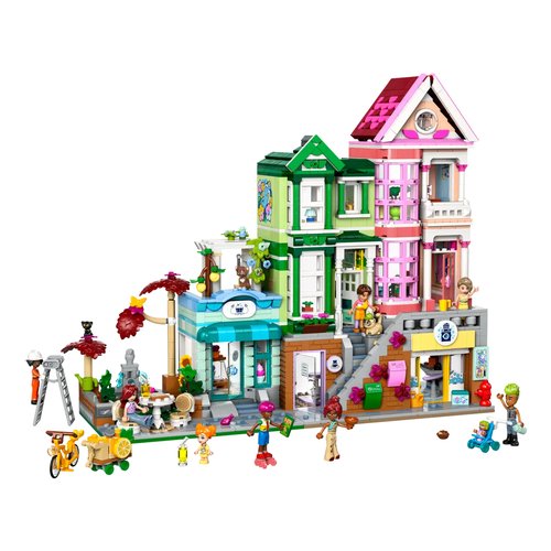 Image of Appartamenti e negozi di Heartlake City LEGO 42670 FRIENDS 074