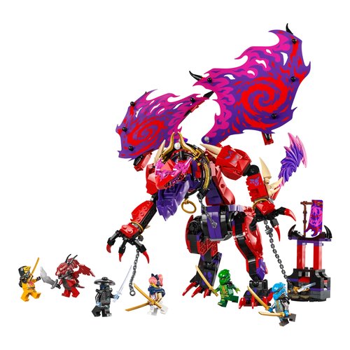 Image of Thunderfang, il Drago del Caos LEGO 71832 NINJAGO 074