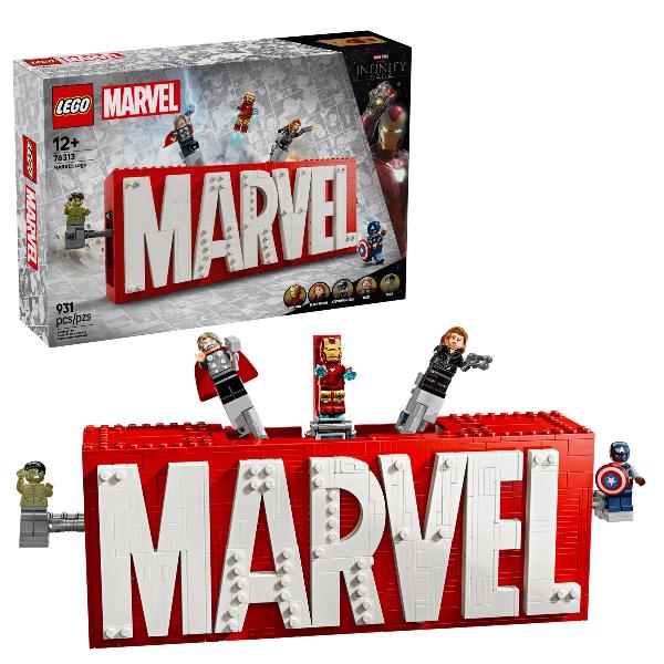 Image of LOGO E MINIFIGURE MARVEL 074