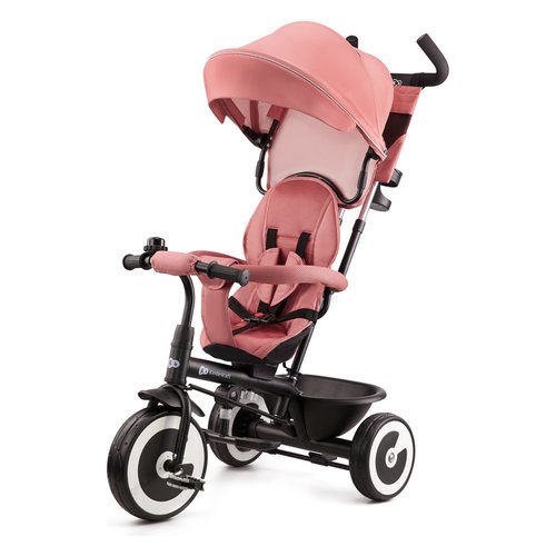 Image of Triciclo Kinderkraft KRASTO00PNK0000 ASTON Passeggino 3 in 1 Rose pink 074