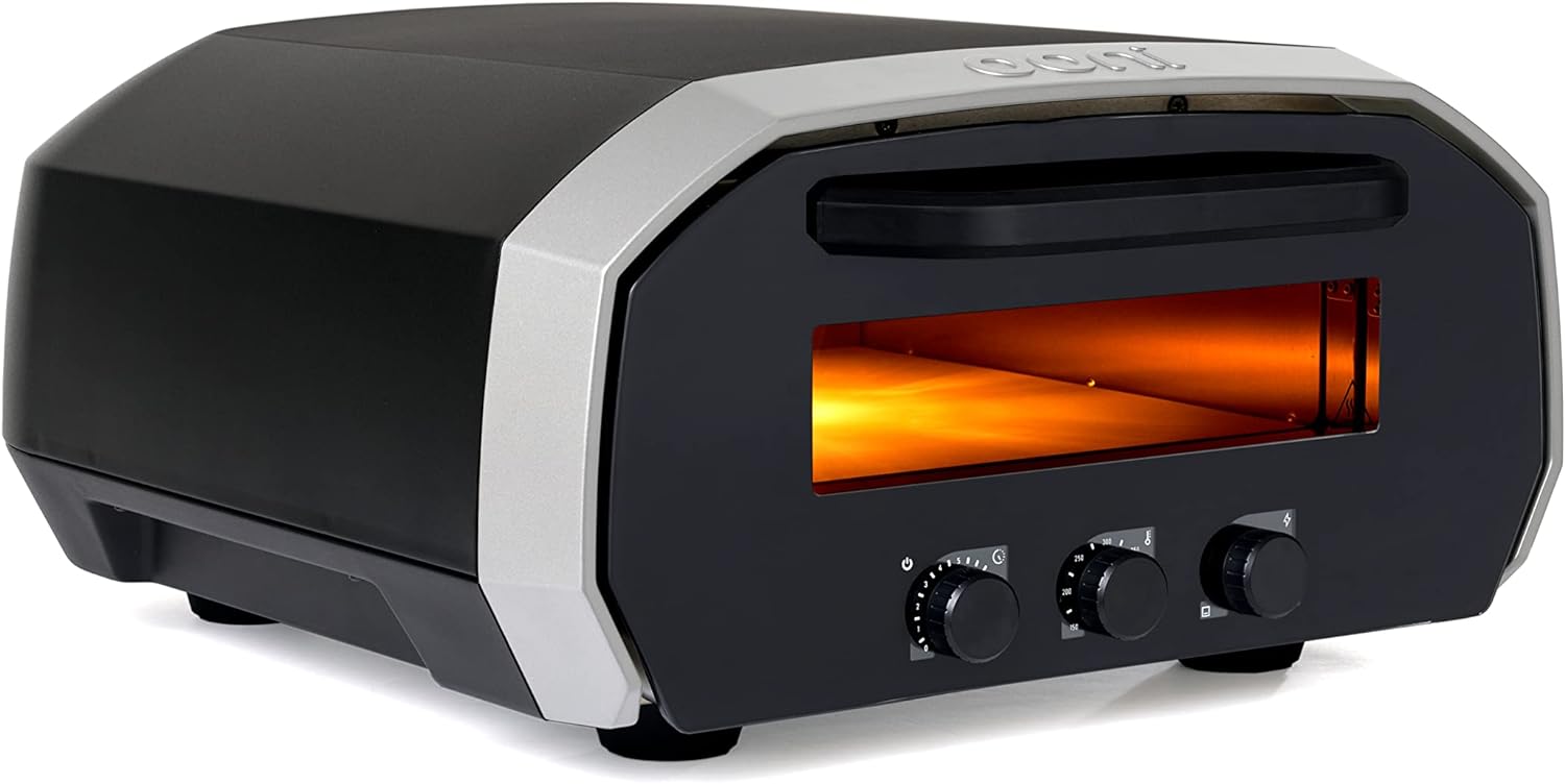 Image of Ooni Volt 12 forno elettrico per pizza – Forno elettrico versatile per pizza – Pizzaiolo per interni ed esterni – Forno da banco per cucina