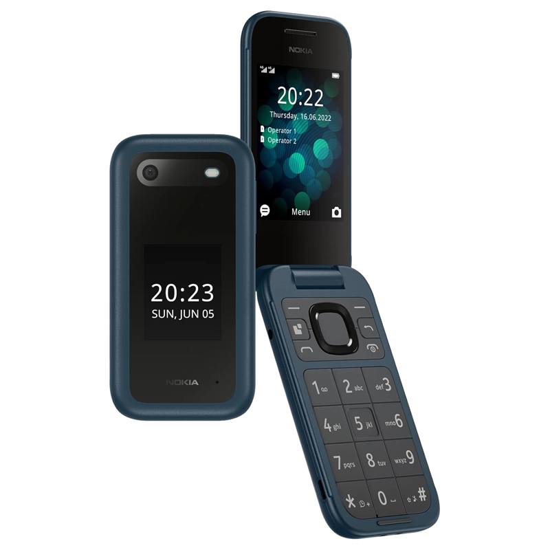 Image of NOKIA 2660 FLIP (blu) - MOBILE PHONE - DUAL SIM 074