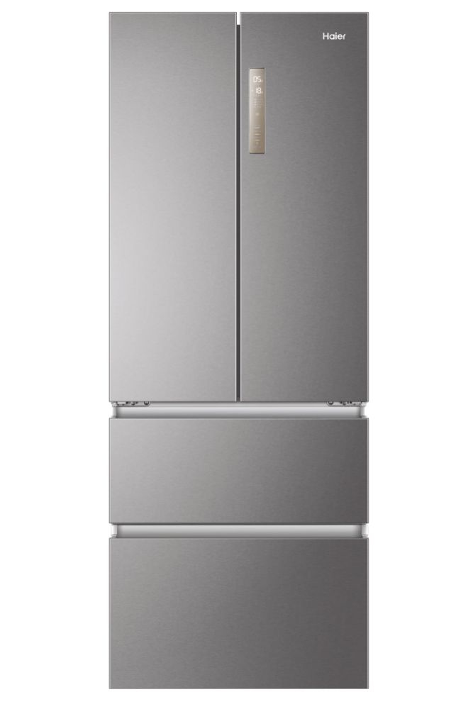 Image of Haier HB17FPAAA frigorifero side-by-side Libera installazione 446 L E Platino, Acciaio inox 074