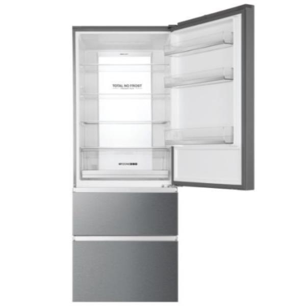 Image of Haier 3D 70 Serie 3 HTOPMNE7193 Libera installazione 450 L E Platino, Acciaio inox 074