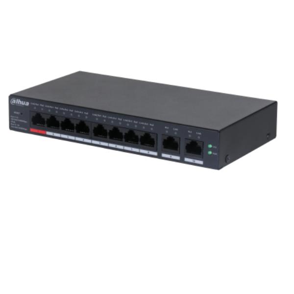 Image of Dahua Technology DH-CS4010-8GT-110 switch di rete Gestito L2 Gigabit Ethernet (10/100/1000) Supporto Power over Ethernet (PoE) Nero 074