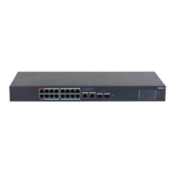 Image of Dahua Technology CS4220-16GT-240 Gestito L2 Gigabit Ethernet (10/100/1000) Supporto Power over Ethernet (PoE) Nero 074