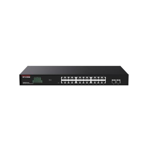 Image of SWITCH IP-COM G2226F 24P GIGABIT ETHERNET +2P SFP CLOUD MANAGED 074