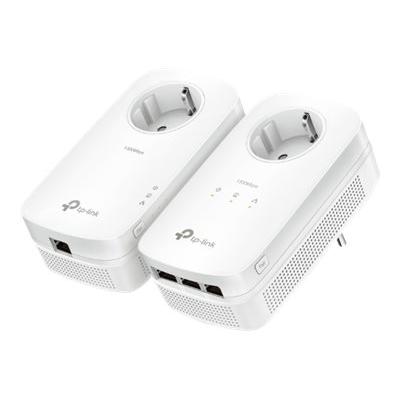 Image of TP-Link TL-PA8033P KIT adattatore di rete PowerLine 1300 Mbit/s Collegamento ethernet LAN Bianco 2 pz 074