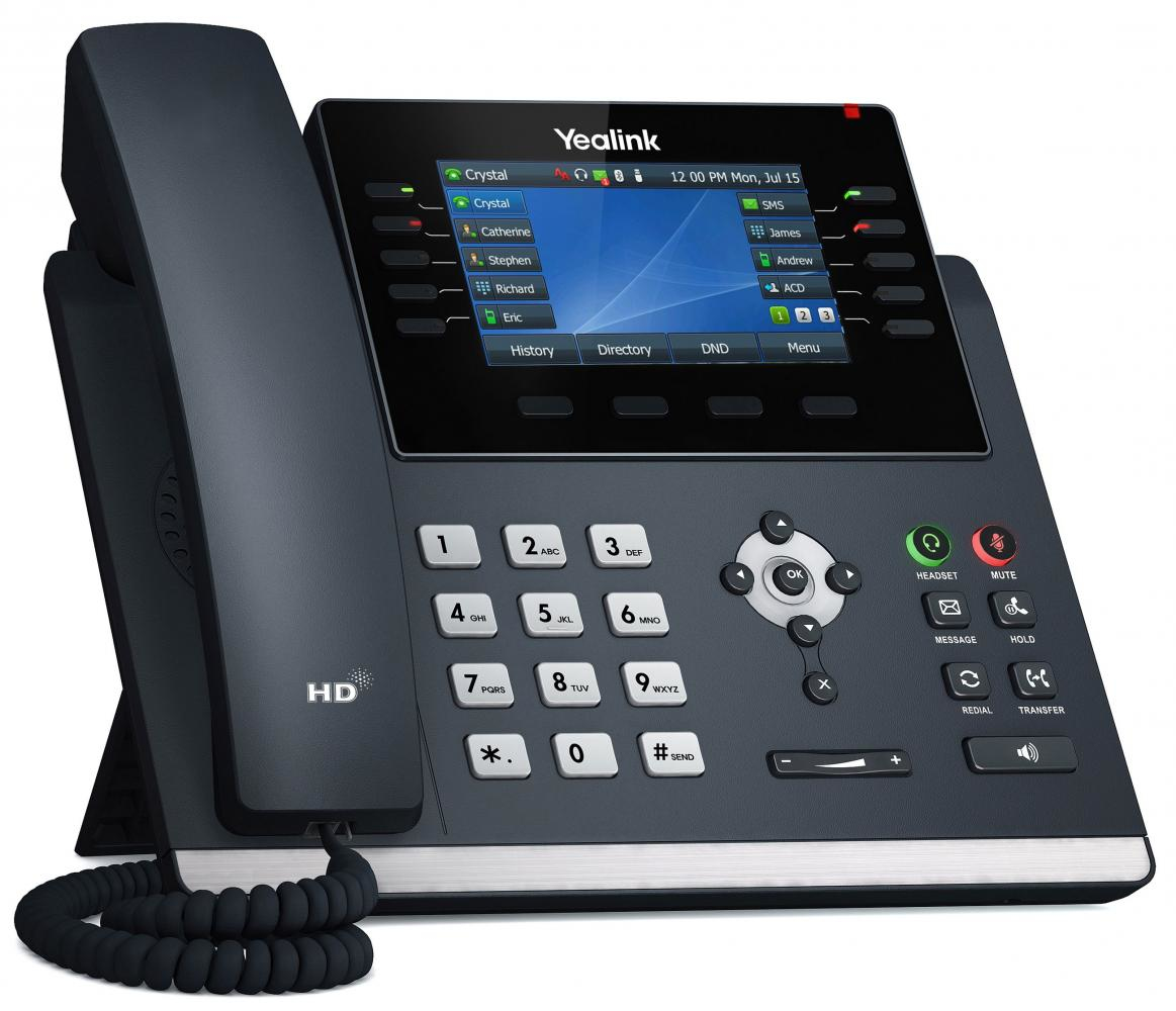 Image of Yealink SIP-T46U telefono IP Grigio LCD Wi-Fi 074