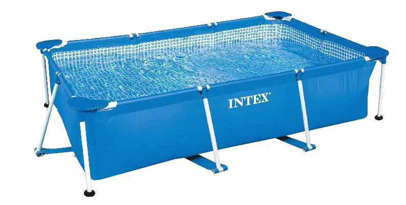 Image of INTEX PISCINA RECTANGULAR FRAMEQUADRATA BLU 300x200x75CM 28272 074