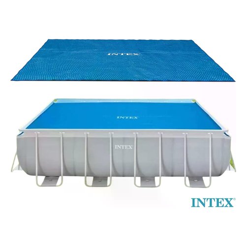 Image of Copripiscina Intex 28017 ULTRA FRAME Telo termico 074