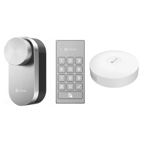 Image of EZVIZ DL01 PRO KIT SMART LOCK DL01 PRO + TASTIERINO DL01CP + A3 HUB 074