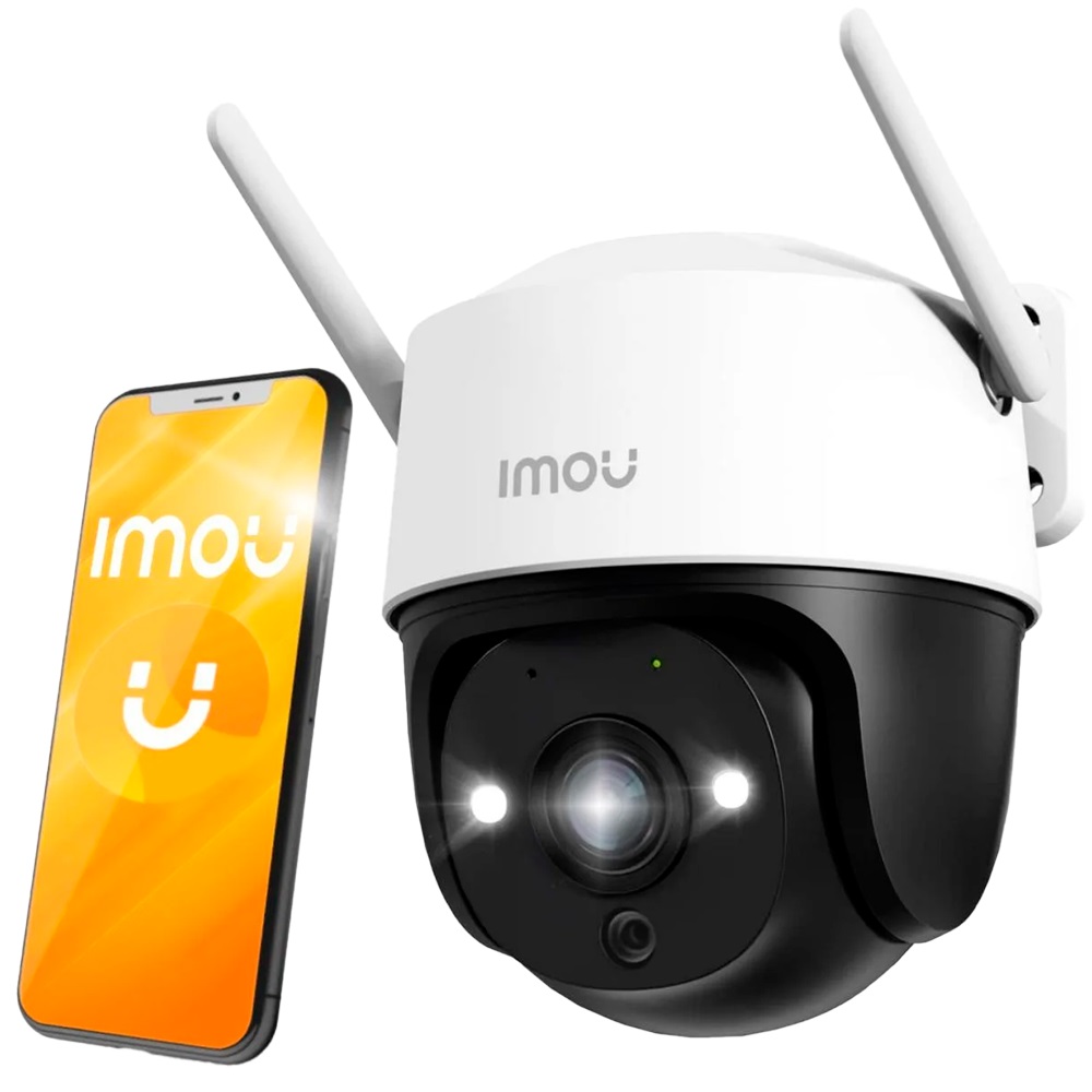 Image of Imou Cruiser 2C 2K (3MP) - Telecamera Wi-Fi Esterno Motorizzata 360° - Visione Notturna a Colori, IP66, Tracciamento Intelligente, Rilevamento Umano con Faretto e Sirena, Audio Bidirezionale 074