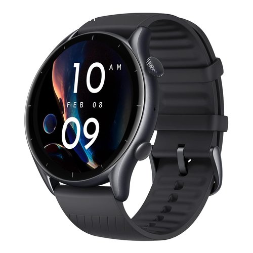 Image of Smartwatch Amazfit GTR 3 Alexa Ready Midnight nero 074