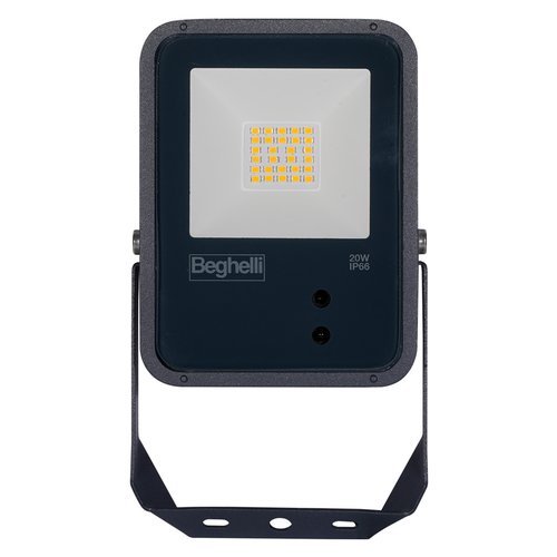 Image of Proiettore con sensore presenza Beghelli 86170 FLOODLIGHT FL 50W Nero 074