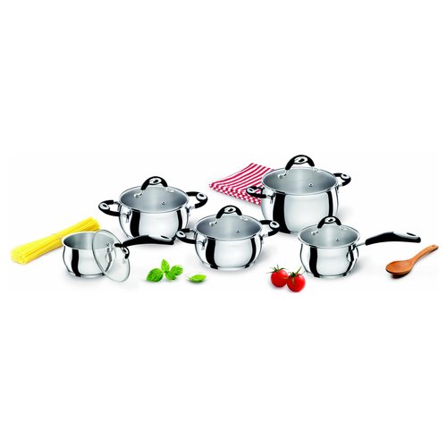 Bialetti Batteria di pentole Donatello Petravera set 10 pezzi