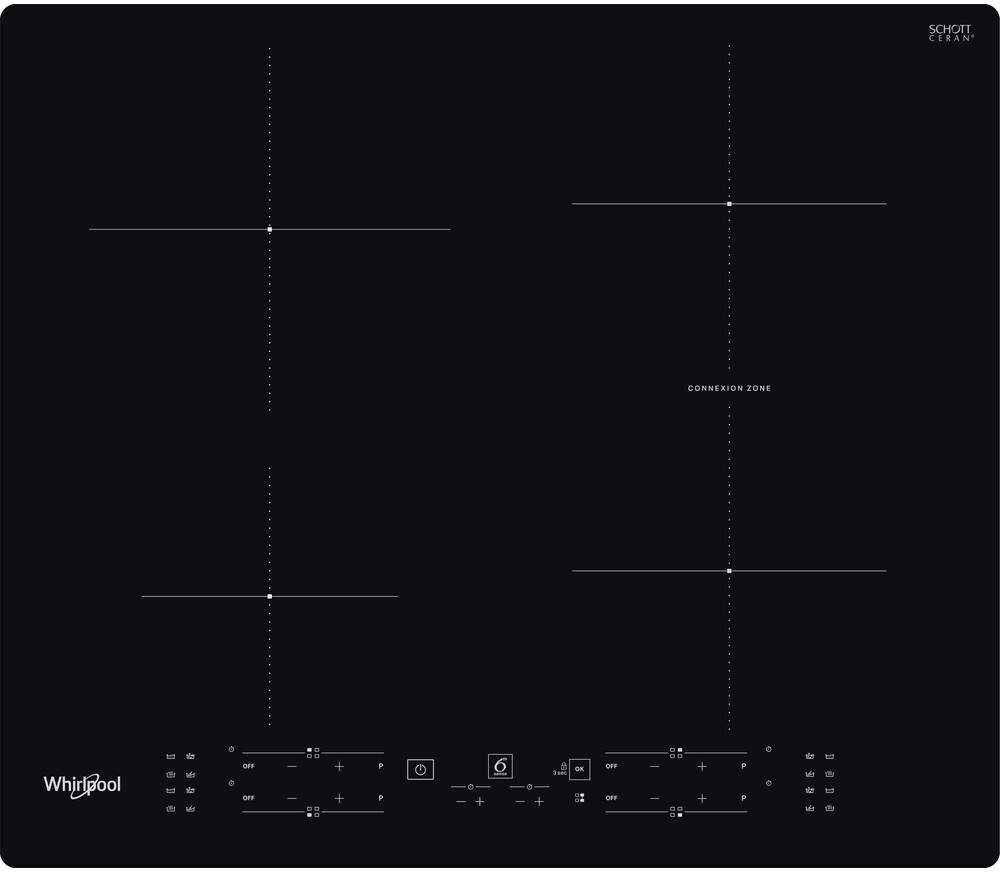 Image of Whirlpool Piano Cottura a Induzione WB B8360 NE 074