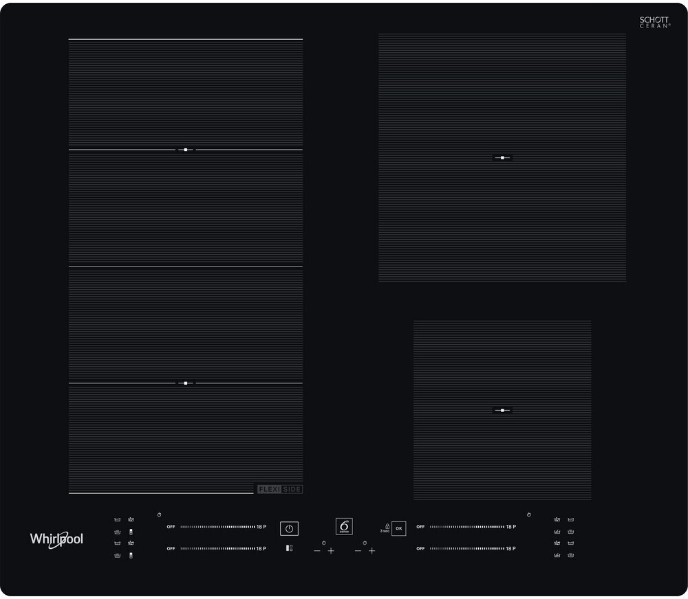 Image of Whirlpool Piano cottura a induzione in vetroceramica - WF S0160 NE 074