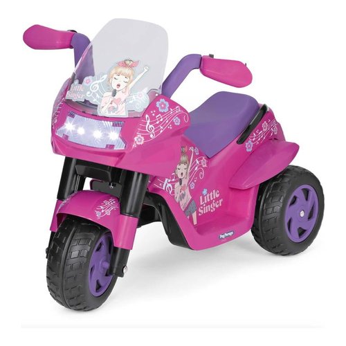 Image of Moto elettrica Peg Perego IGED925 Little Singer 50W Fucsia Fucsia 074