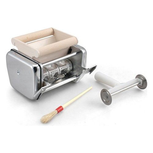 Image of Trafila pasta Imperia 4400 IPASTA Ravioli Maker 3 Inox e Legno 074