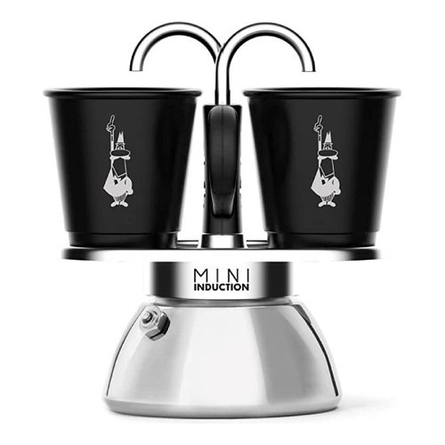 Image of Caffettiera Bialetti 0007310 MINI EXPRESS Cromo e Nero 074