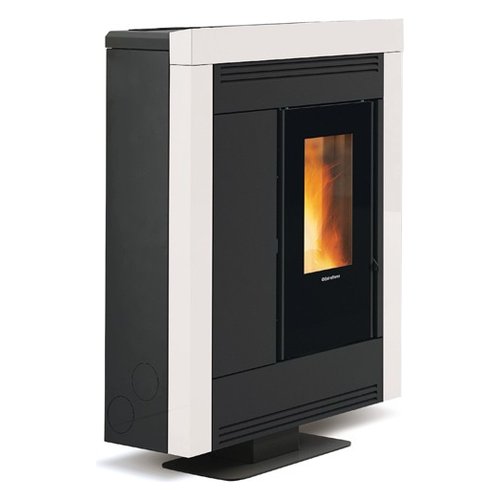 Image of Stufa pellet Extraflame 1288650 SOUVENIR PLUS STEEL 5.0 bianco 074