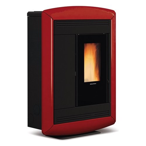 Image of Stufa pellet Extraflame 1288601 SOUVENIR PLUS LUX 5.0 Bordeaux 074