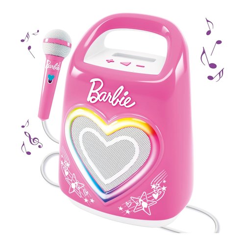 Image of Karaoke Lisciani 104475 BARBIE Partymaker Rosa 074