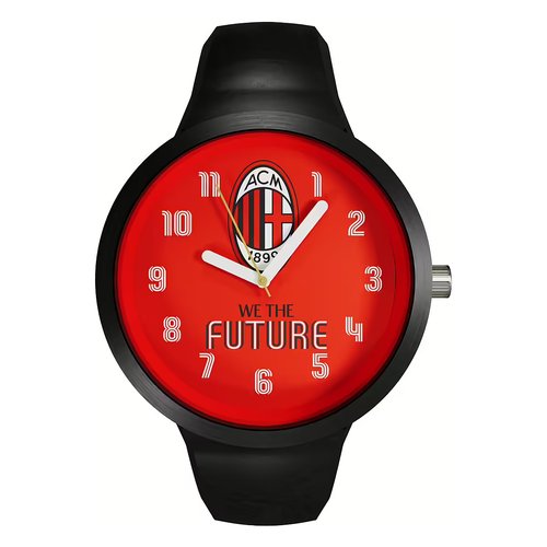 Image of Orologio Lowell MN480KR2 MILAN nero e rosso 074