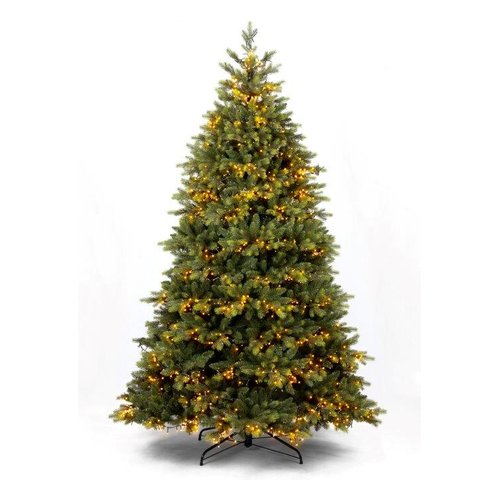 Image of Albero Natale Amicasa MONVISO Con 3200 luci led Verde 074