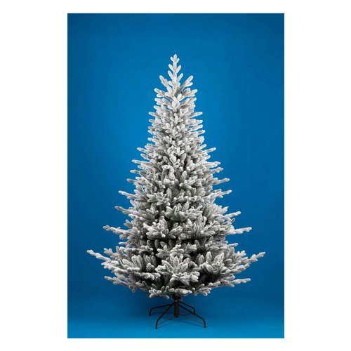 Image of Albero di natale D. 1,37 x h. 2,1 m SAN VITO Verde innevato 074