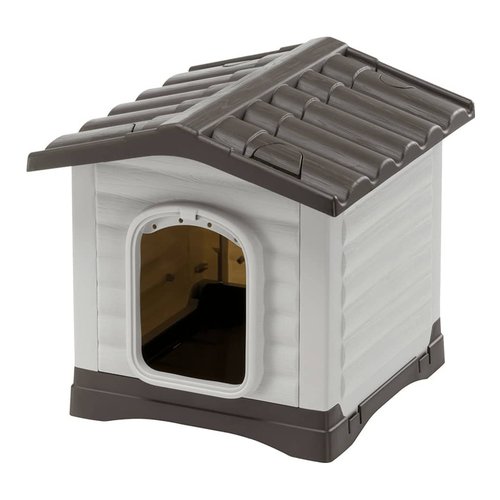 Image of Cuccia esterno Ferplast 87252599 Dog Villa 50 Bianco e Nero Bianco e N 074