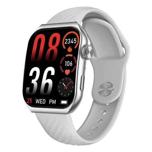 Image of Trevi SMARTWATCH CON FUNZIONE CHIAMATA DISPLAY AMOLED CURVO ALWAYS ON T-FIT 400 C SILVER 074