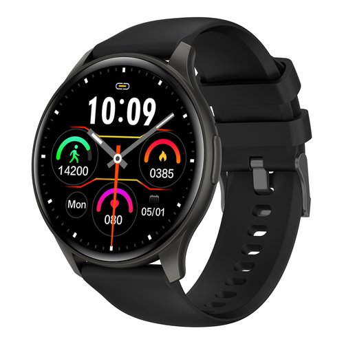 Image of Trevi SMARTWATCH CON FUNZIONE CHIAMATA WIRELESS AMOLED FULL TOUCH IP67 T-FIT 235 A NERO 074