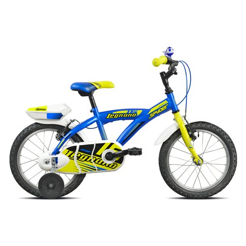 Image of Bicicletta Legnano 22L670 SPIDER Blu e Giallo 074