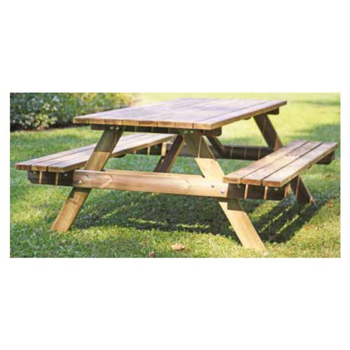 Image of Tavolo picnic Alce 61013 Naturale 074